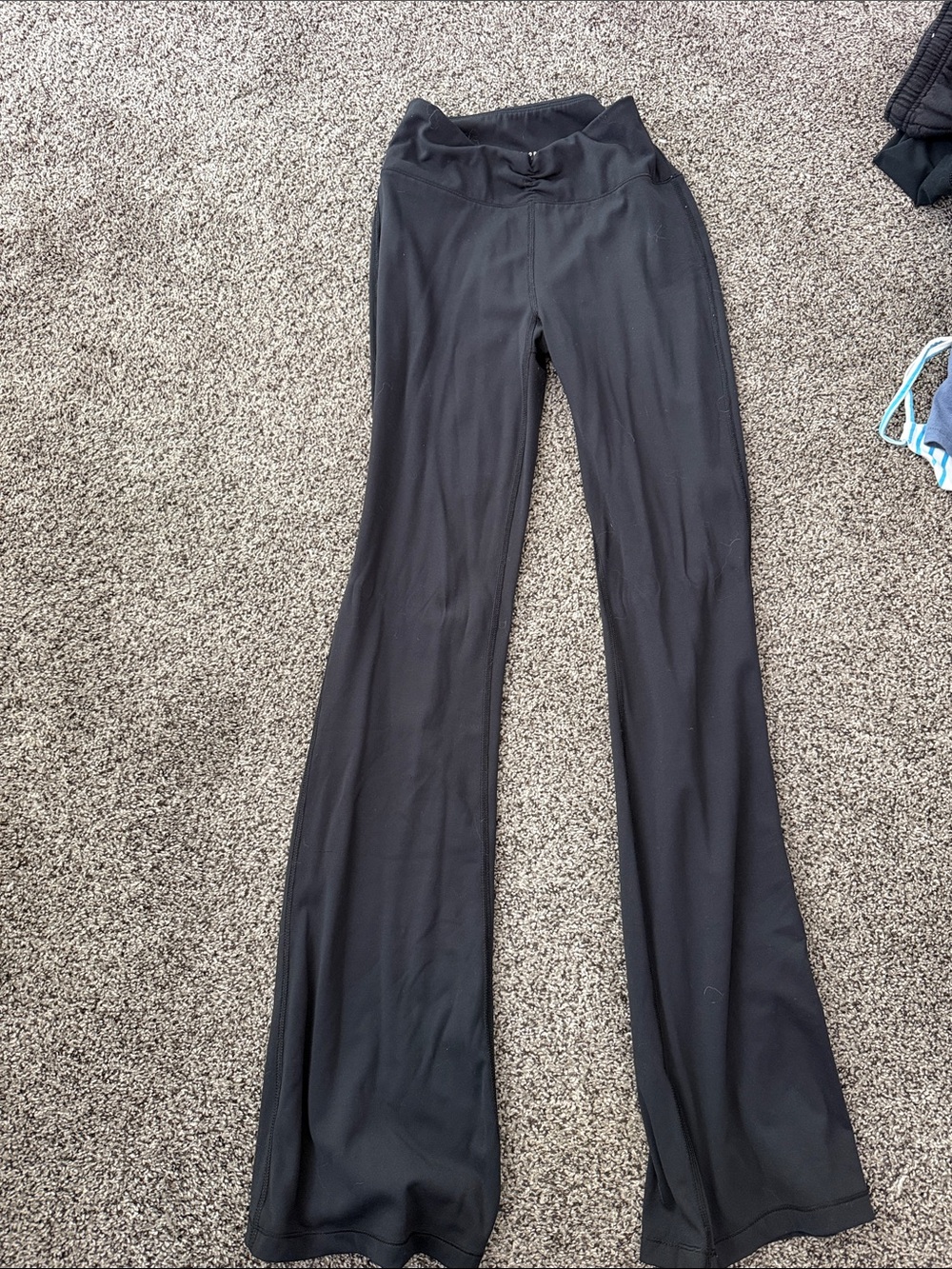 Aeropostale Black Boot Cut Flare Yoga Pants